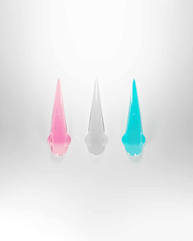 Petal Nails Clear Set of 14-Texto Dallas-APOC STORE