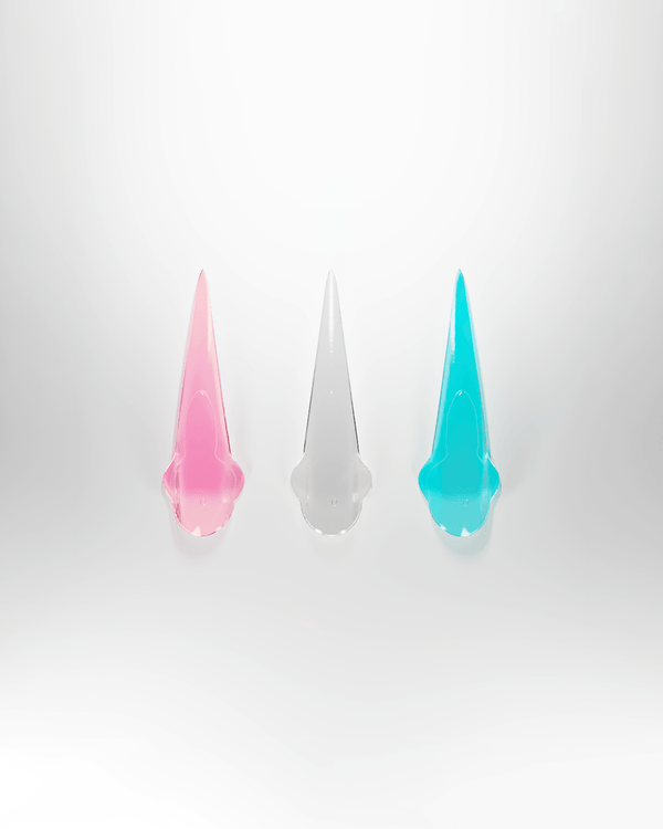 Petal Nails Blue Set of 14-Texto Dallas-APOC STORE