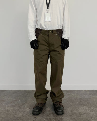 UTILITY ORGANZA POCKET PANTS BROWN-EGNARTS-APOC STORE
