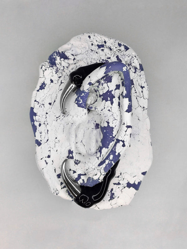 Black cuff with spikes-CASPER DIY-APOC STORE