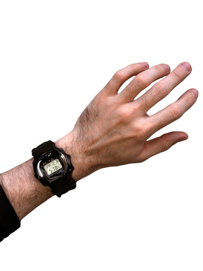 Black watch with spikes