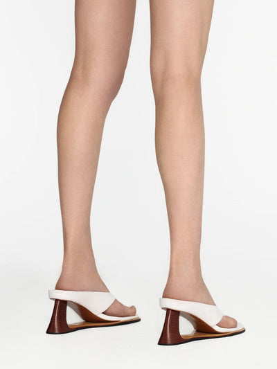 L’ABSURDE SANDAL - WHITE-MOTIRA-APOC STORE