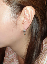 Magic Orb of Fairy Breath Earrings - Silver-Jaekim-APOC STORE