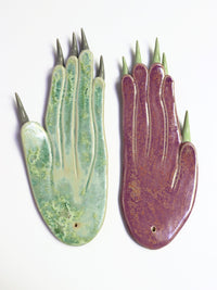 Incense Holder Crystal Green Paw-Naomi Gilon-APOC STORE
