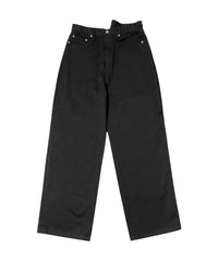 SIDE PANEL LAYERED PANTS BLACK-EGNARTS-APOC STORE