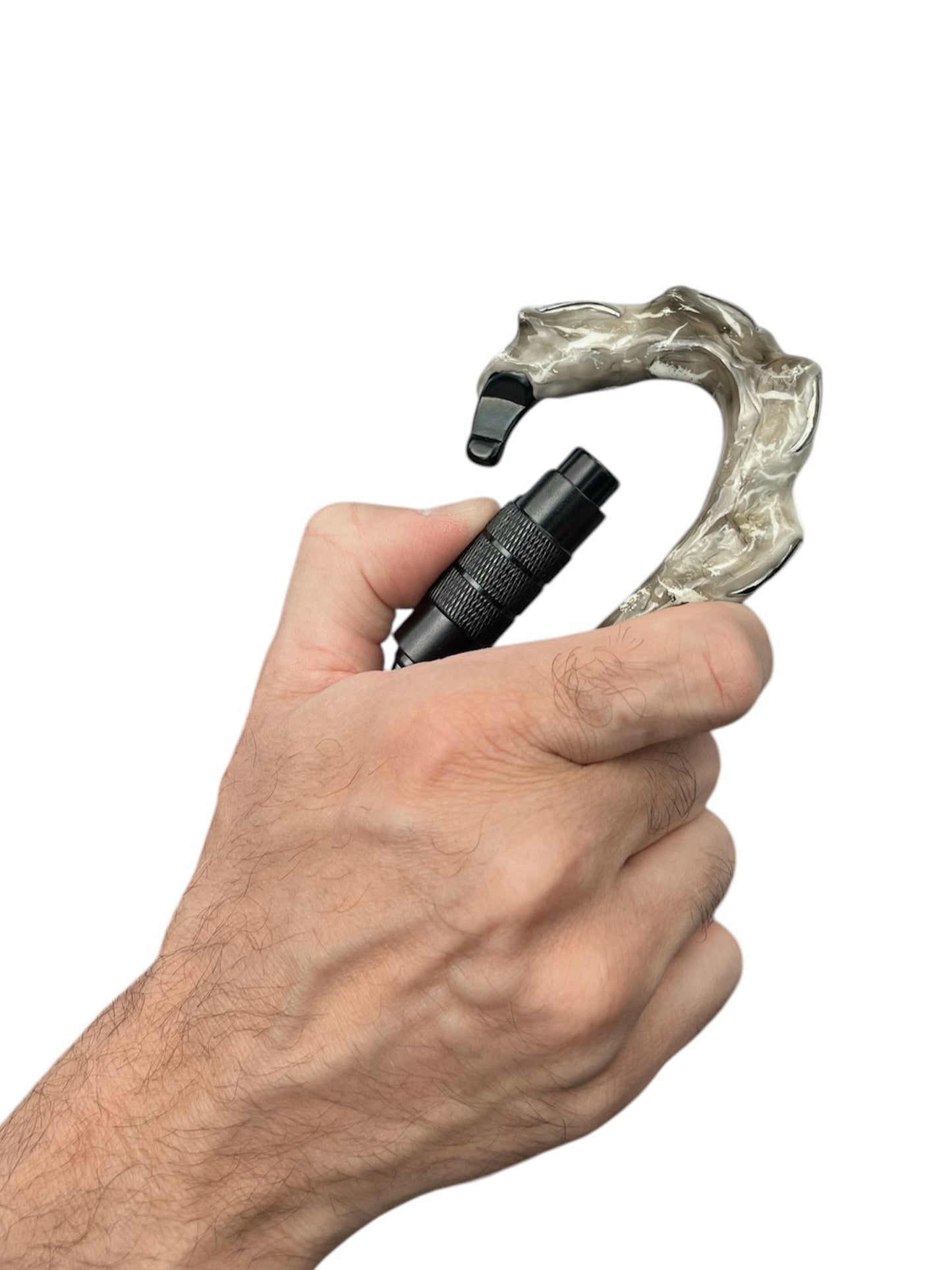 White carabiner-CASPER DIY-APOC STORE