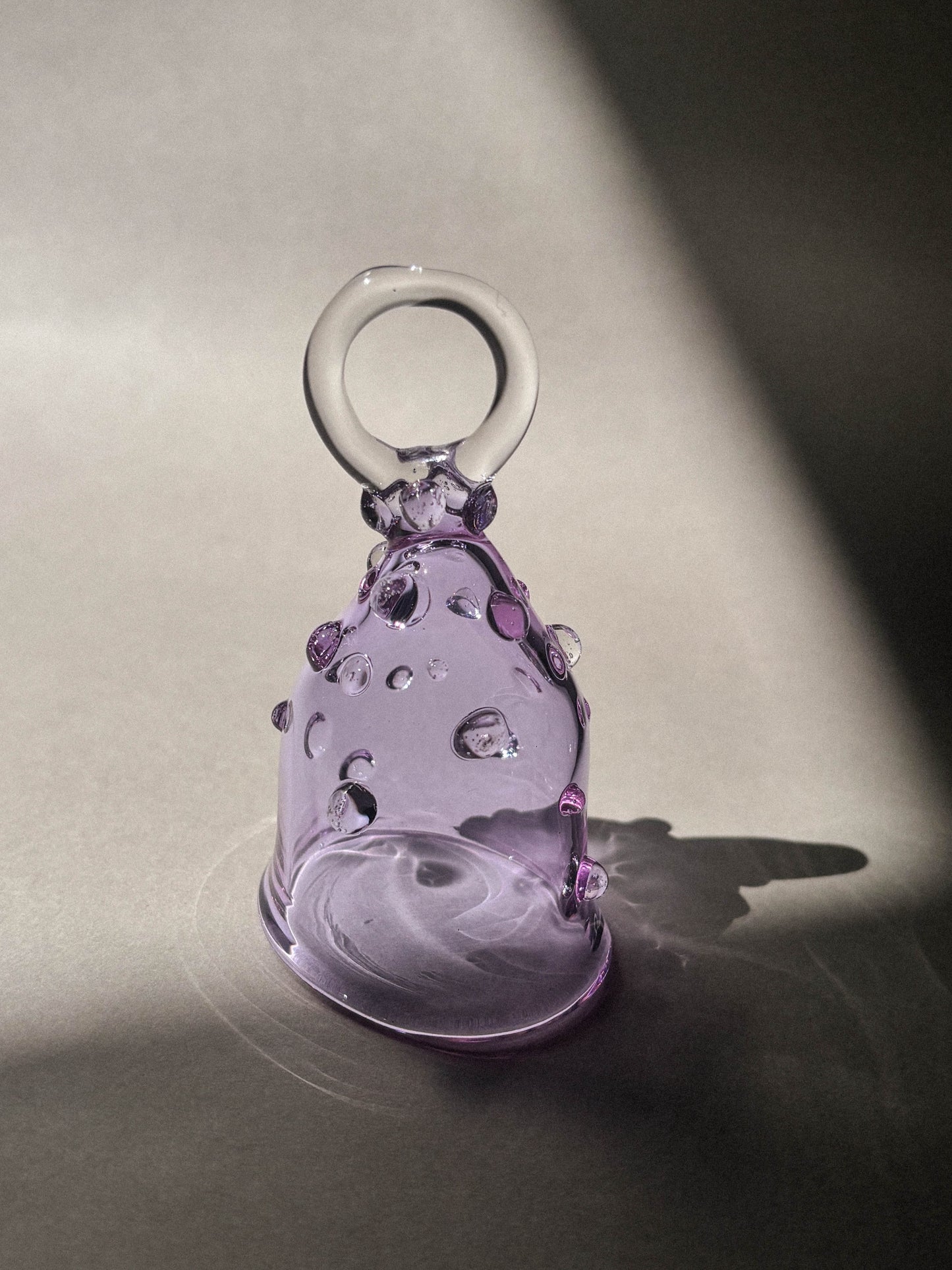 Cup of Love Glass Ring - Lilac-Pia Glassworks-APOC STORE
