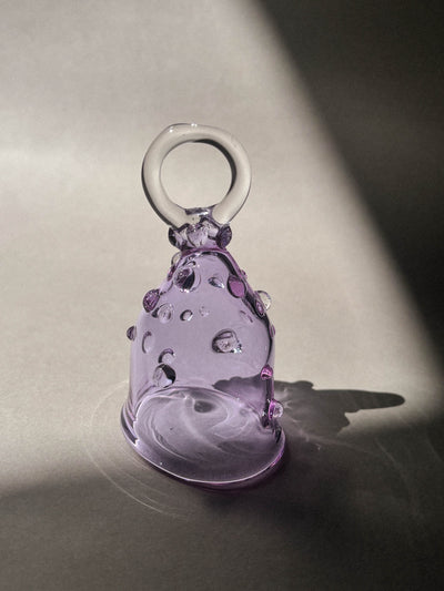 Cup of Love Glass Ring - Lilac-Pia Glassworks-APOC STORE