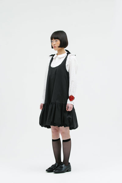 RIBBON MINI BALLOON DRESS-SAENGIN STUDIOS-APOC STORE