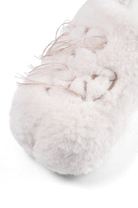 GO VACAY - Cloud Fluffy Slippers White-EMPTY BEHAVIOR-APOC STORE
