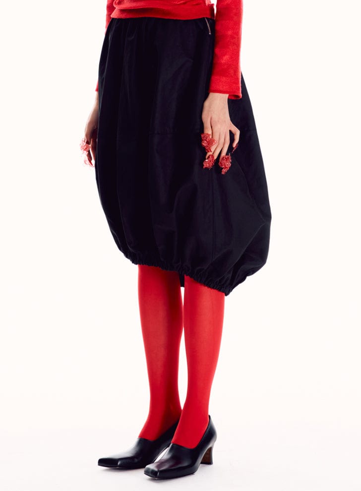 Black slashed heels-Sung Ju-APOC STORE