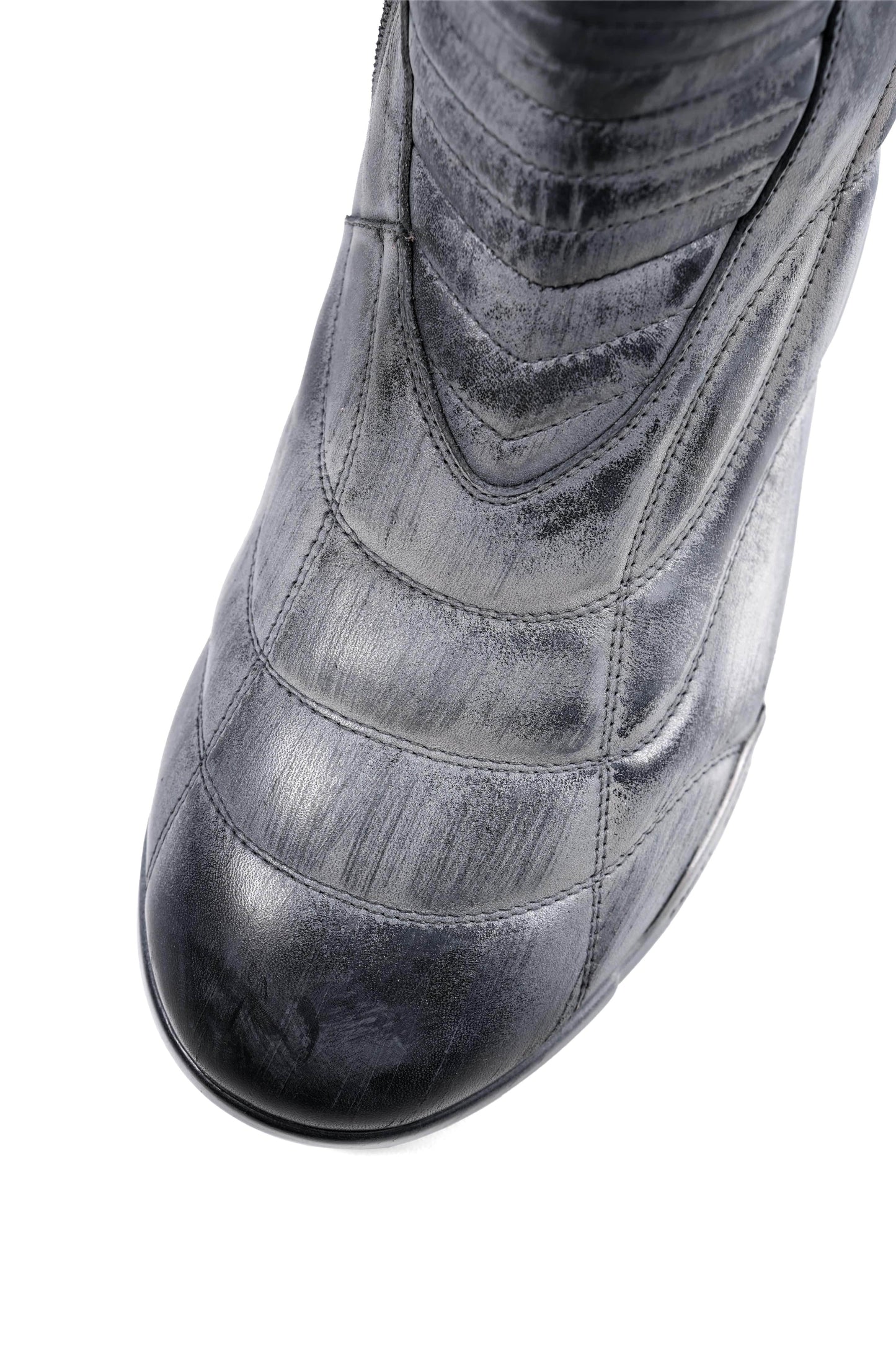 Boxing High Heel Boots Black-EMPTY BEHAVIOR-APOC STORE