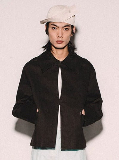 TWISTED CAP (IVORY)-SHEK LEUNG-APOC STORE