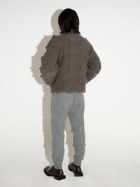 Spiky Padded Jacket Olive-Woojun Jang-APOC STORE