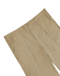 ADJUSTABLE COTTON PANTS BEIGE-EGNARTS-APOC STORE