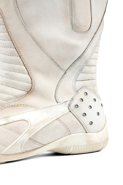 Boxing Boots White-EMPTY BEHAVIOR-APOC STORE