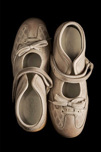 GO VACAY - Sports Mary Jane White-EMPTY BEHAVIOR-APOC STORE