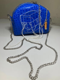 Embroidered Mini Bag Blue-Jetpack Hom(m)e-APOC STORE