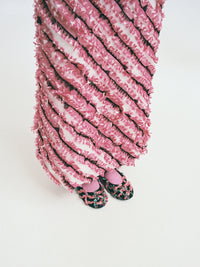 Skirt Long with Stripes-Nensi Avetisian-APOC STORE