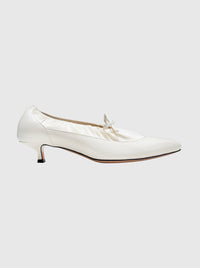 Kitten Heels White-Nensi Avetisian-APOC STORE