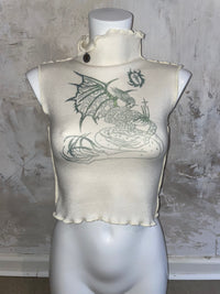 dragon lady turtleneck-Snake Divine-APOC STORE