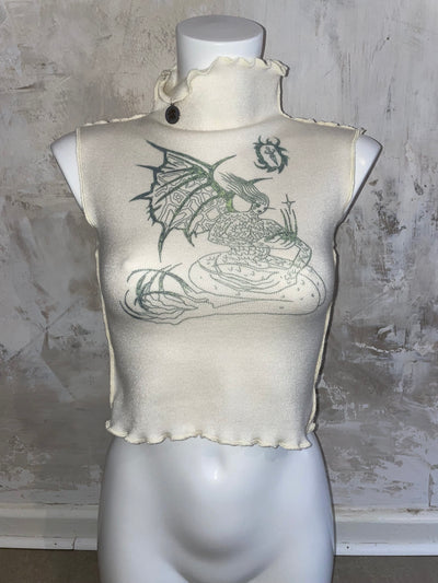 dragon lady turtleneck-Snake Divine-APOC STORE
