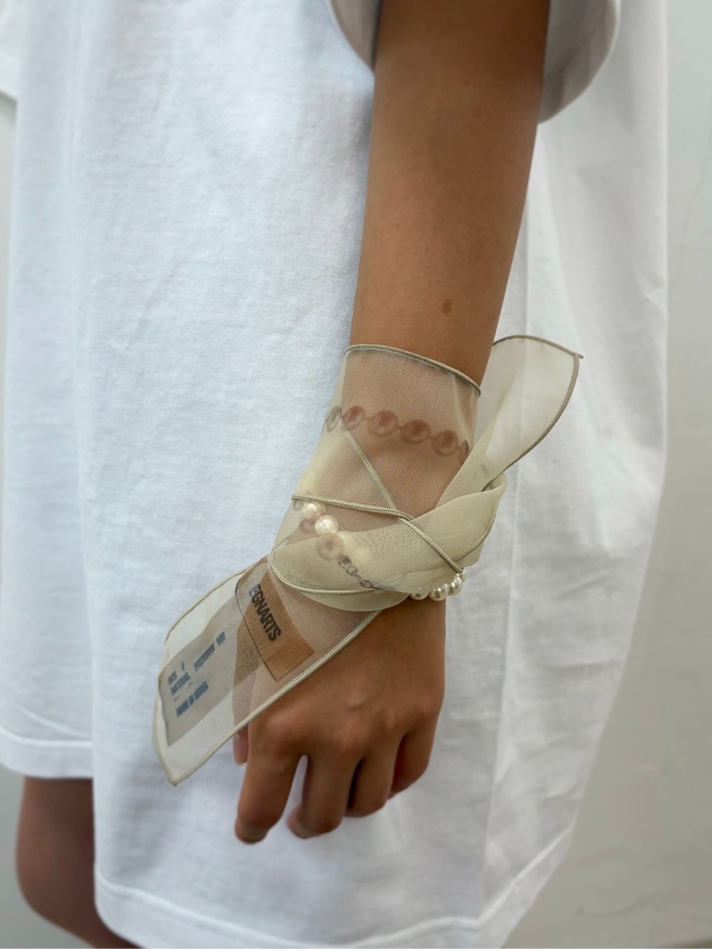 Organza Pearl Bracelet-EGNARTS-APOC STORE