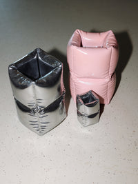 Puffer Vase Chrome-Gast Studio-APOC STORE