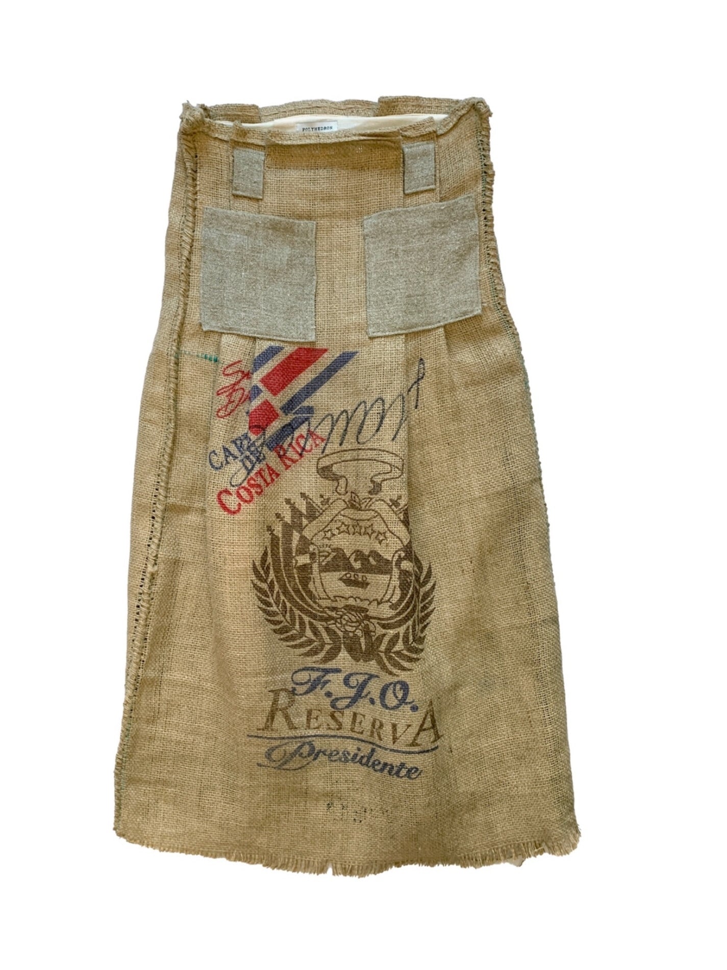 Long Jute Skirt-Polyhedron-APOC STORE