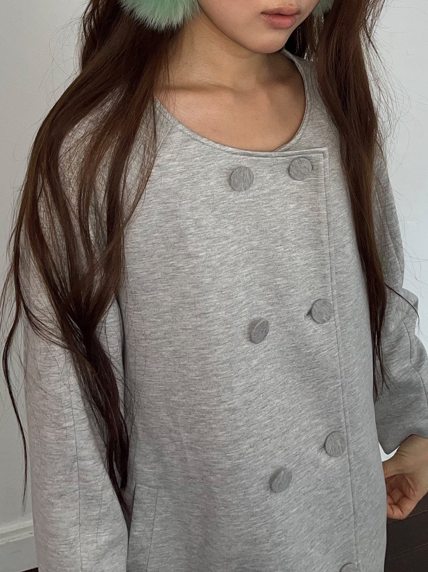 Jersey Double-B Jacket-mesh blanca-APOC STORE