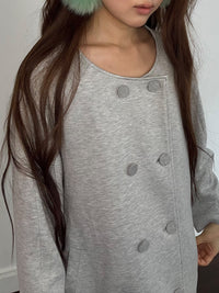 Jersey Double-B Jacket-mesh blanca-APOC STORE