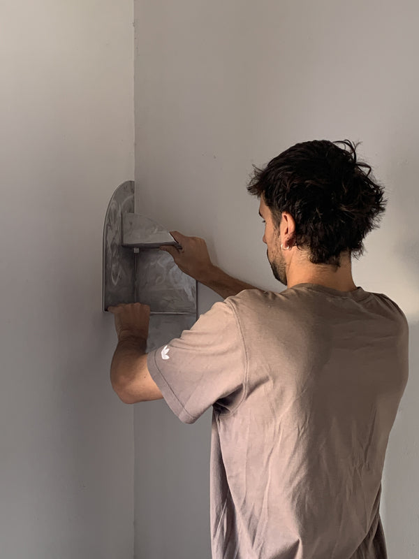 Corner Shelf 001-Rain and Rivers-APOC STORE