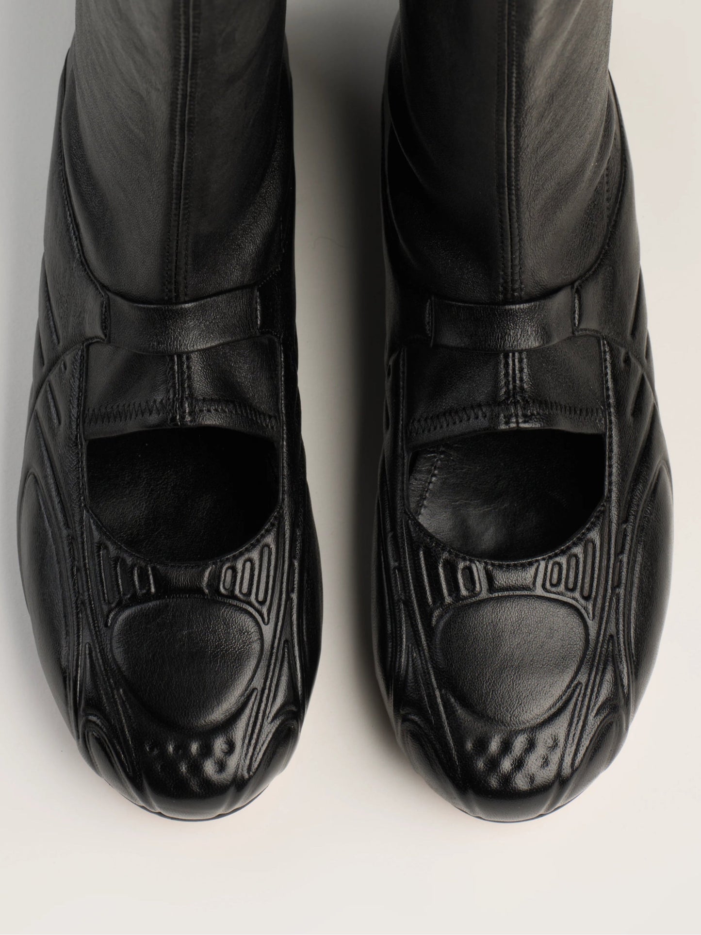 MARY JANE BOOTS BLACK-Invasive Modification-APOC STORE