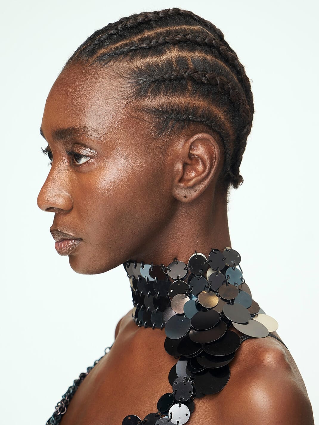 Aluminum Disc Choker - BLACK-JALACONDA-APOC STORE