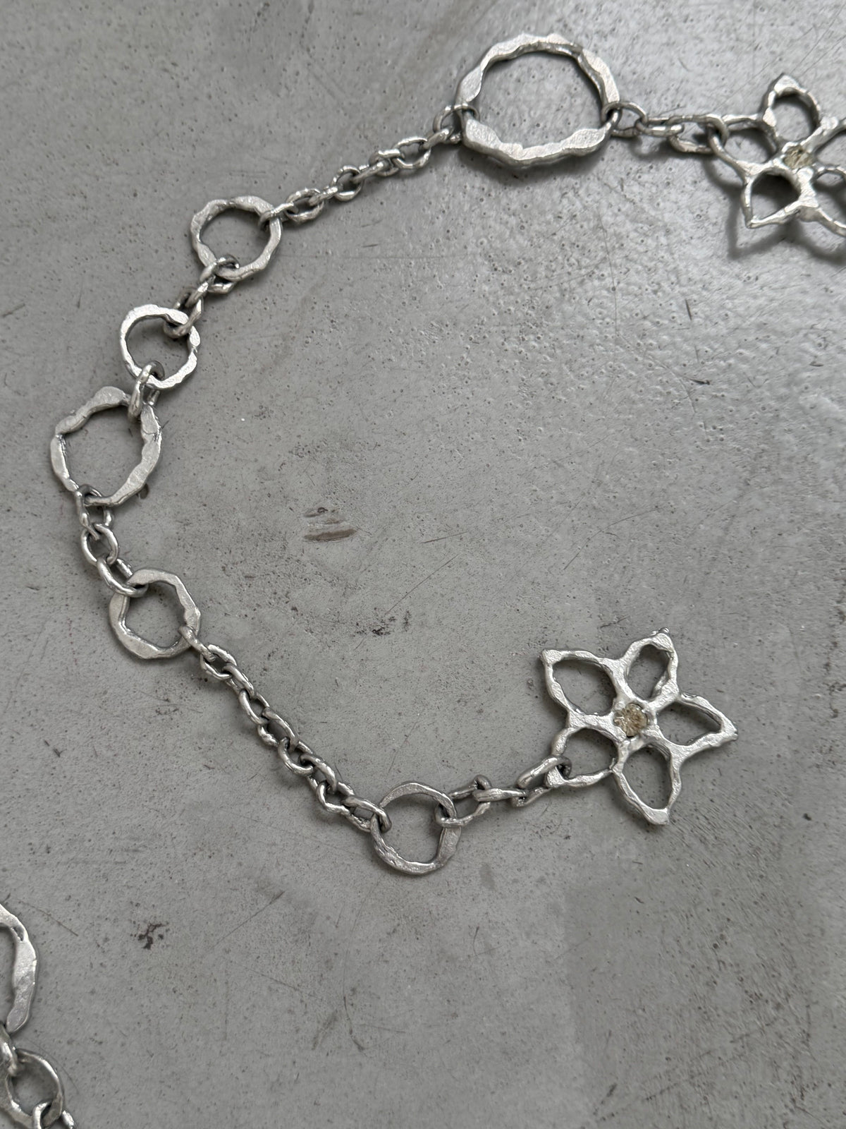 Hammered Bloom Belt