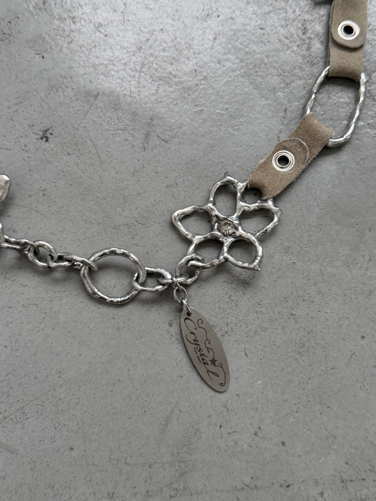Metal Blossom Belt