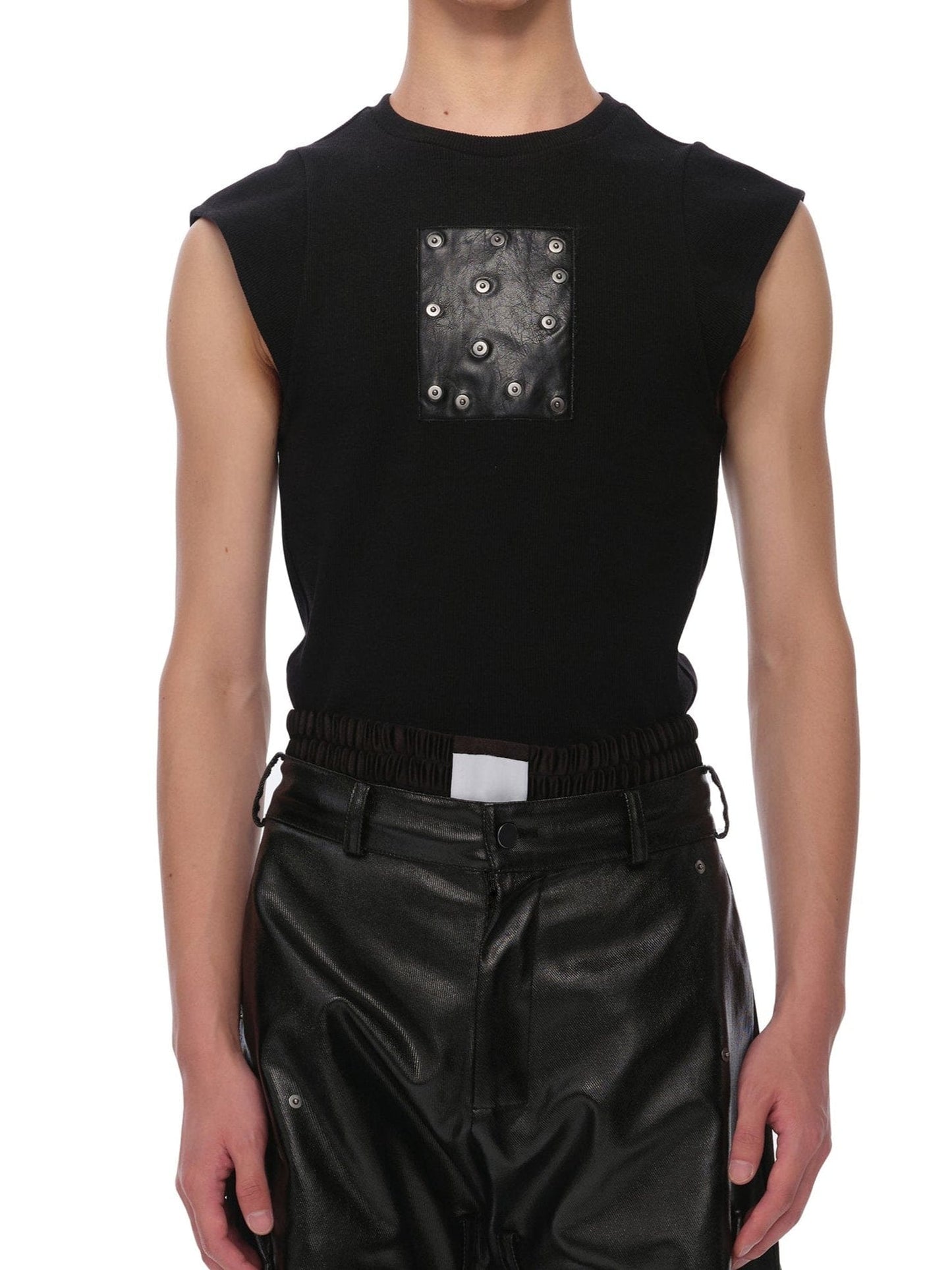 Studded Patch Tank-XIMONLEE-APOC STORE