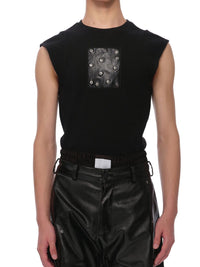 Studded Patch Tank-XIMONLEE-APOC STORE