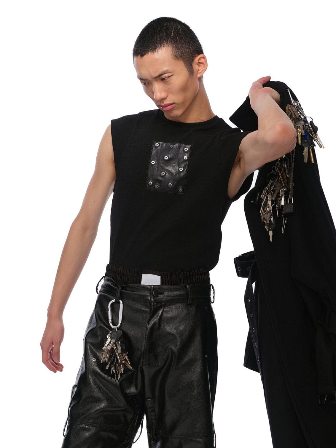 Studded Patch Tank-XIMONLEE-APOC STORE