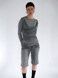 THE STRIPY TOP-Kenza Iatrides-APOC STORE