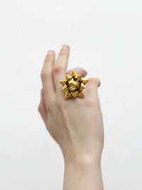 GOLD GIFT WRAP RING-RAPHAEL EVERDEEN-APOC STORE