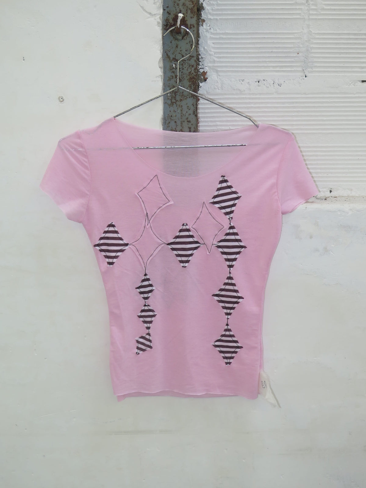 Vivienne Tshirt pink-ATH-APOC STORE