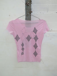 Vivienne Tshirt pink-ATH-APOC STORE