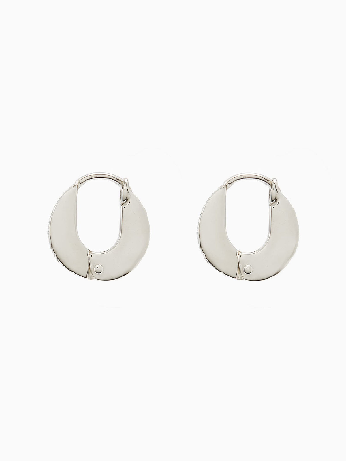 Reeded Huggie Hoops-Zohra Rahman-APOC STORE
