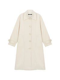 Cloudy Vintage Coat-mesh blanca-APOC STORE