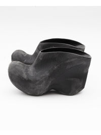 Sanded Platform Mules-BODY AMPLIFICATION DEVICES-APOC STORE