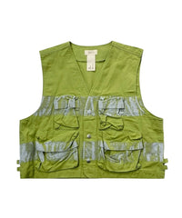 PAINTED VEST LIME-EGNARTS-APOC STORE