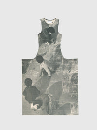 Printed Jersey Dress Hopscotch-Nensi Avetisian-APOC STORE