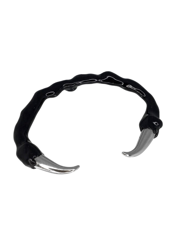 Black bracelet with spikes-CASPER DIY-APOC STORE