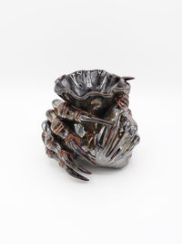 Small Metallic Brown Monstrous Vase-Naomi Gilon-APOC STORE